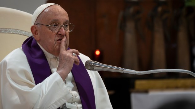 Pope Francis presides over the opening of the upcoming 24 hours for the Lord