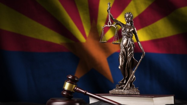 Arizona state flag justice