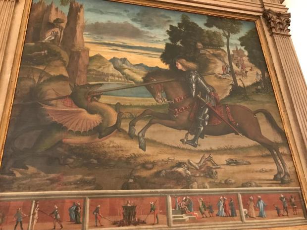 Saint Georges et le Dragon de Carpaccio
