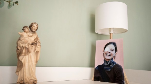 Inauguration of Chiara's House, an apartment dedicated to women with pathological pregnancies, in Rome on May 8, 2024.