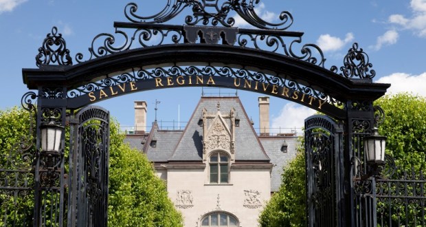 Gates of Salve Regina University in Newport, Rhode Island