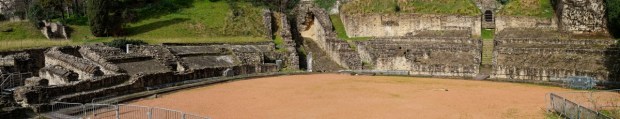 Amphitheater of the Three Gauls in Lyon, France
