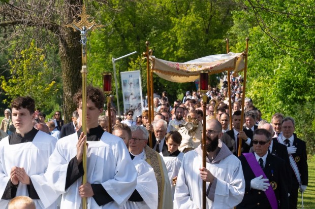 National Eucharistic Pilgrimage at The National Shrine of Our Lady of Champion