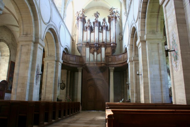 The organ of Mondaye Abbey