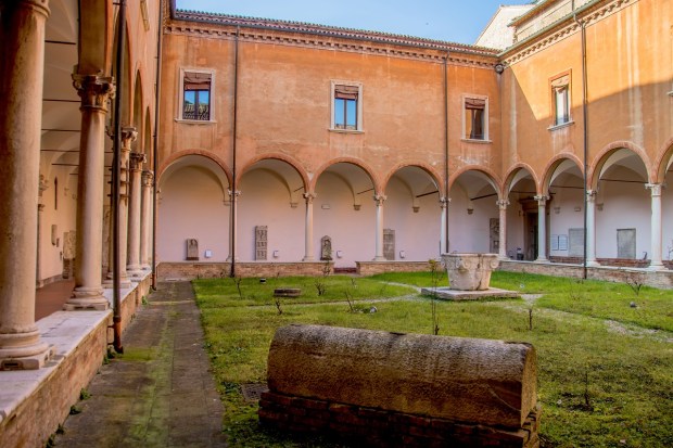 Former Benedictine monastery comprised in the San Vitale Complex