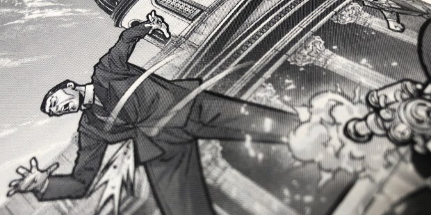Illustration by Andre Siregar from The Lord of the World by Robert Hugh Benson, Voyage Classics edition, 2023