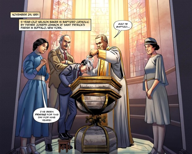 Father of the Fatherless, Voyage Comics Frame
