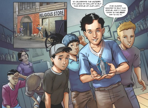 Father of the Fatherless, Voyage Comics Frame