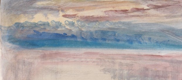 From J.M.W. Turner's Channel Sketchbook, Yale Center for British Art, Sketch 2