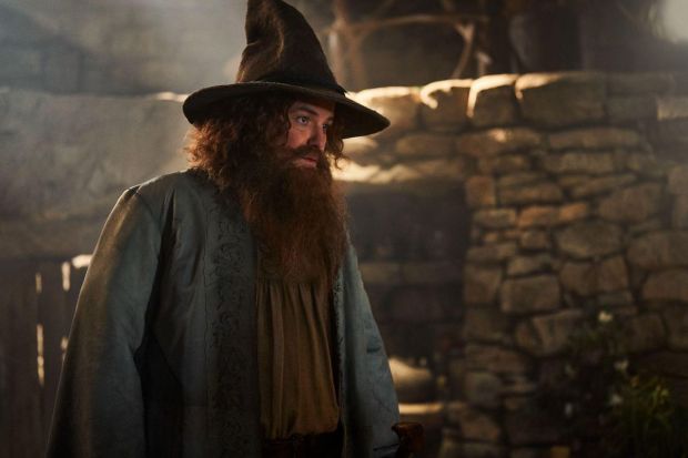 Rory Kinnear as "Tom Bombadil" in The Rings of Power season two