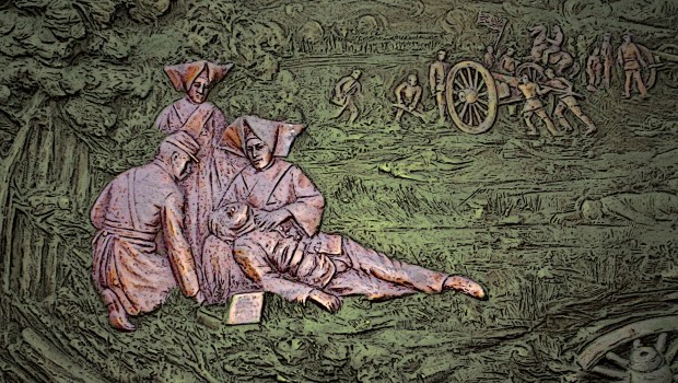 Daughters of Charity plaque at St. Francis Xavier Church Gettysburg