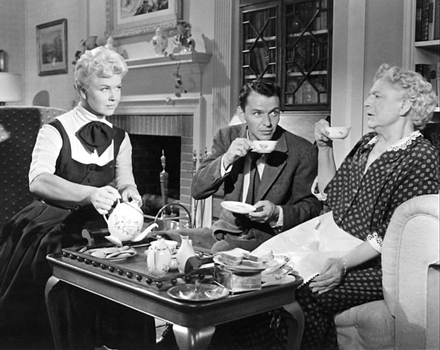 Doris Day, Frank Sinatra, and Ethel Barrymore in "Young at Heart," 1954
