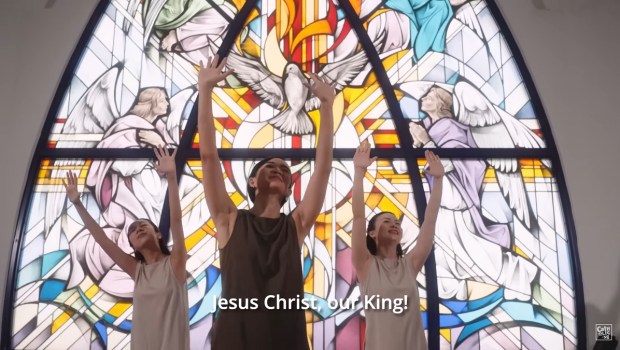 "One Church, One People" Singapore papal visit theme