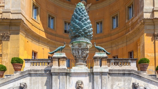 Vatican Pine Cone cropped